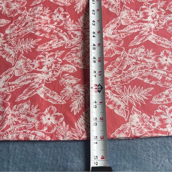 H LOOK 100% SILK Tropical Print Maxi Dress Sleeveless Size M Casual Sundress - Picture 3 of 8